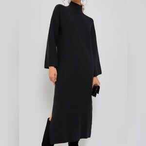Tuckernuck - Pomander Place Black Turtleneck Maxi Dress